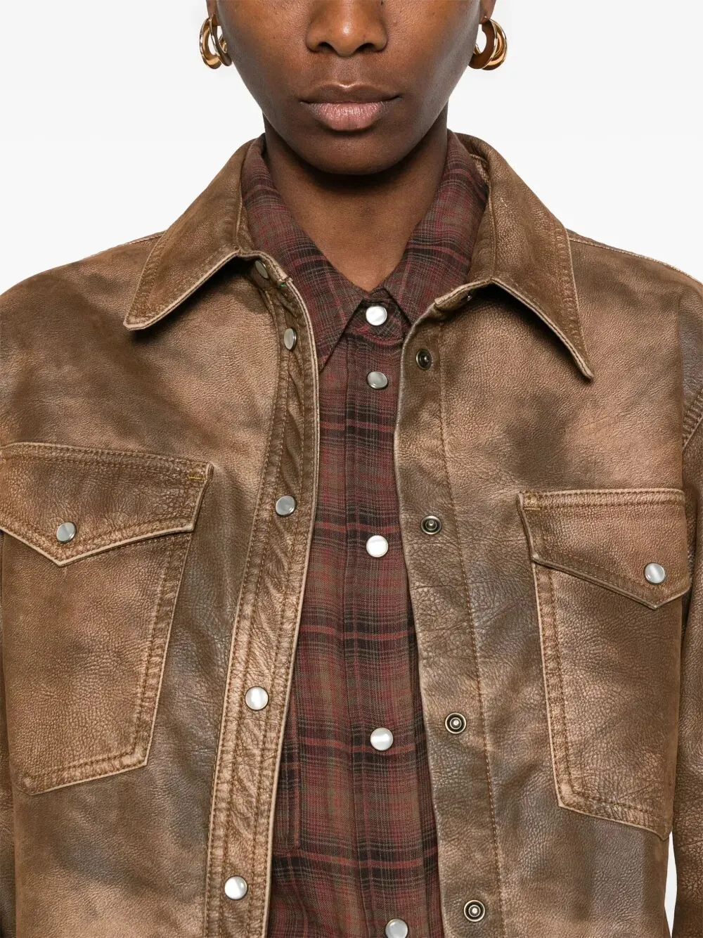 Black Leather Le Calisso Rond Handbag