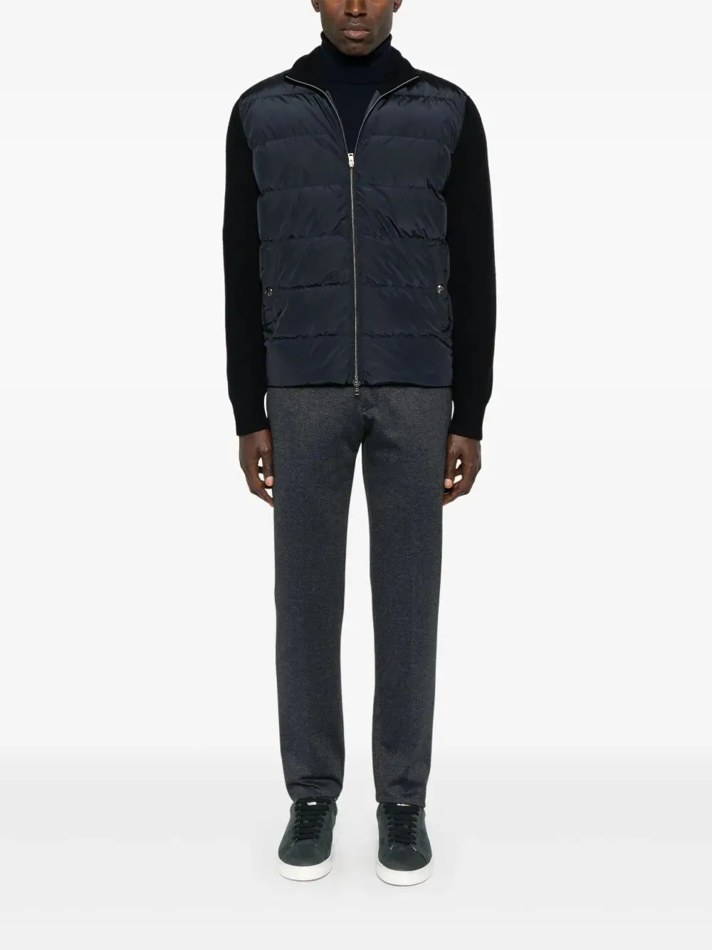 Black Cotton In Corduroy Overshirt