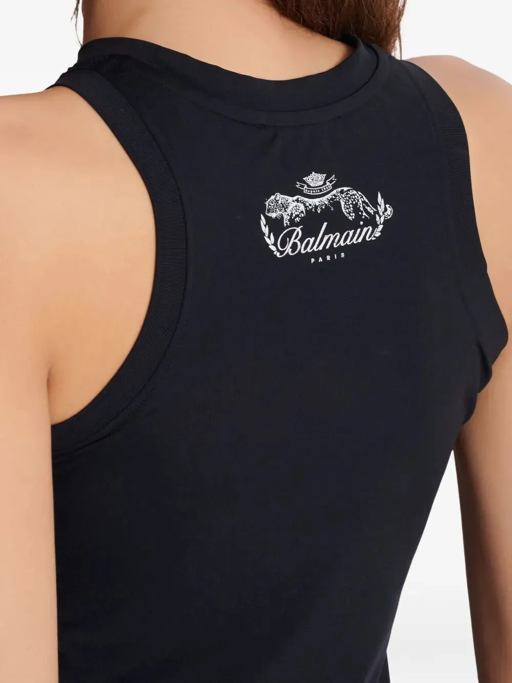 Black Cotton Foamy Long Sleeves Tee