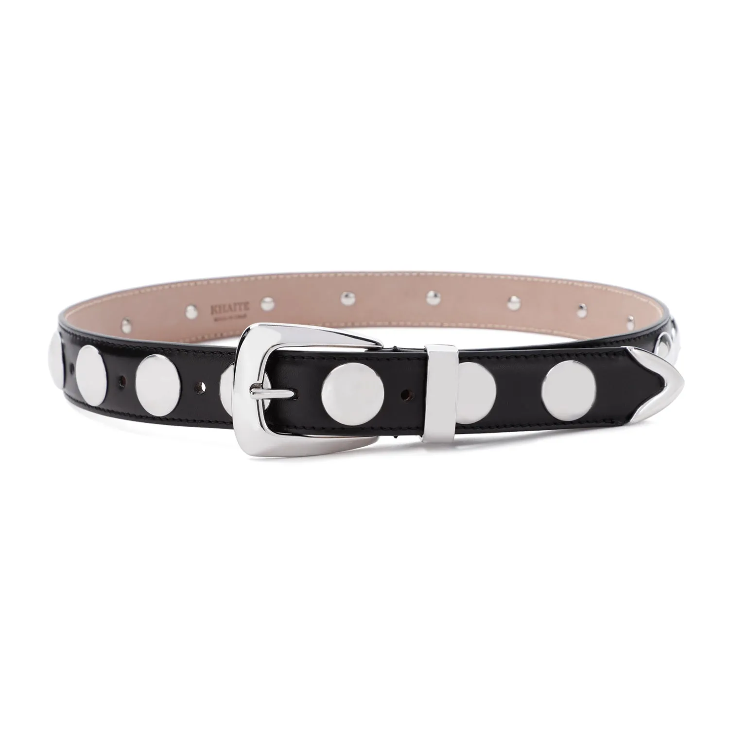 Black Leather Benny Belt