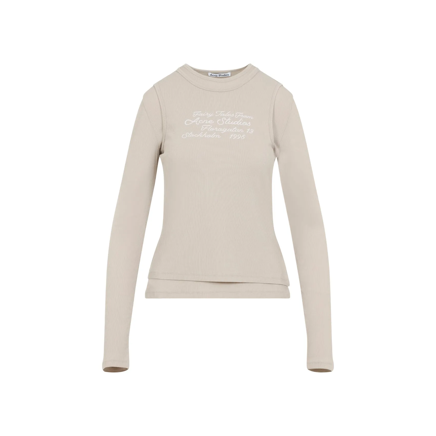 Beige Cotton T-Shirt