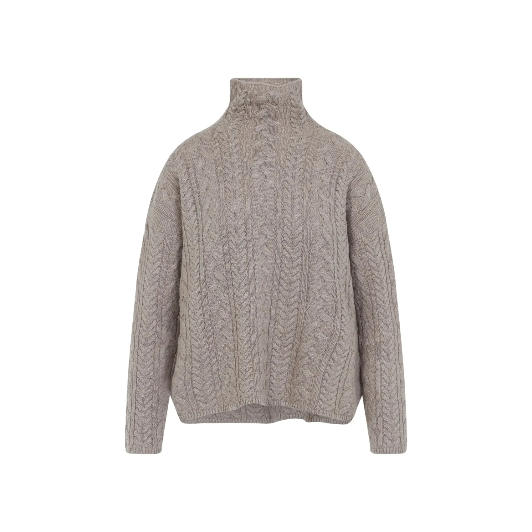 Beige Genova Wool Pullover