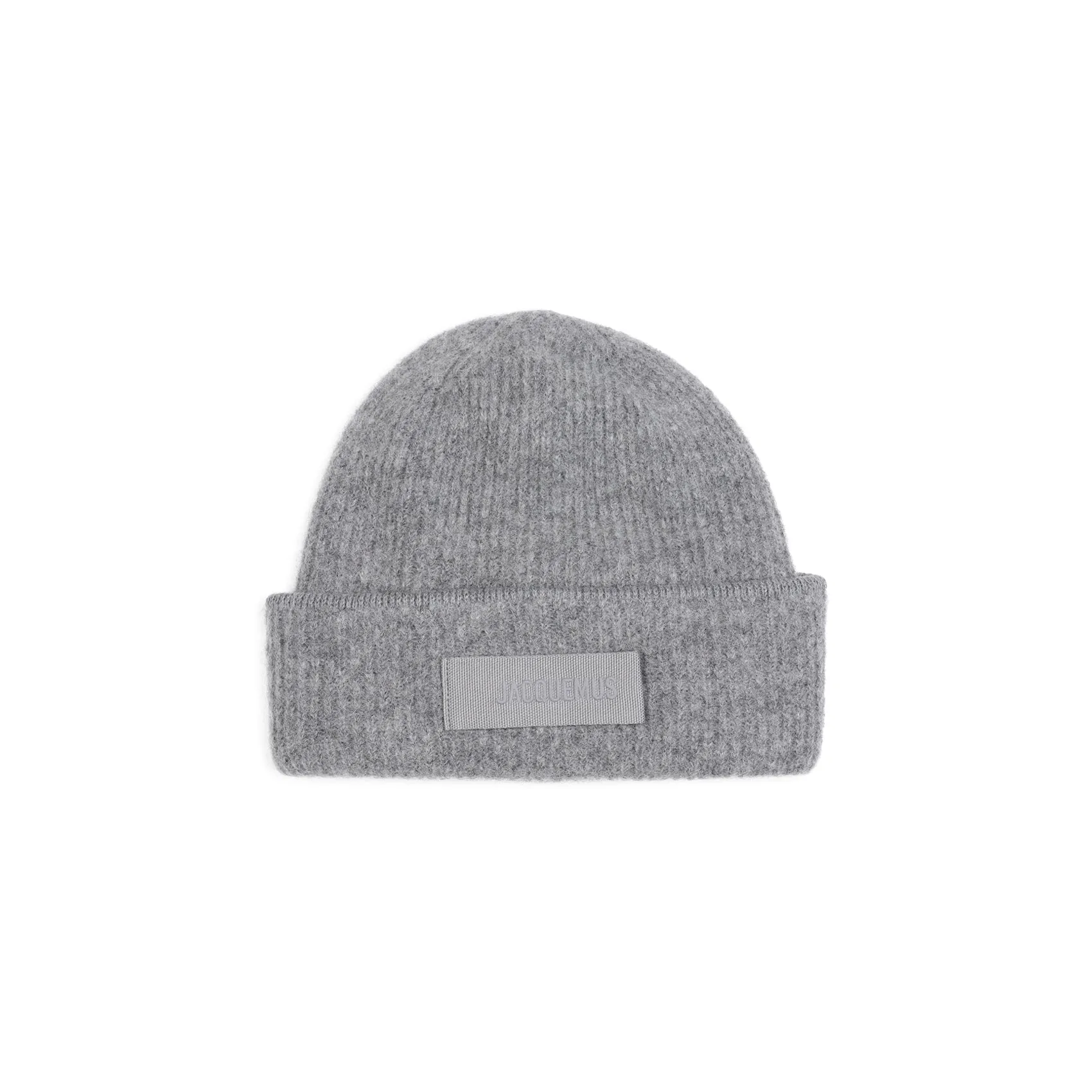 Dark Grey Le Bonnet Gros Grain Alpaca Wool Hat