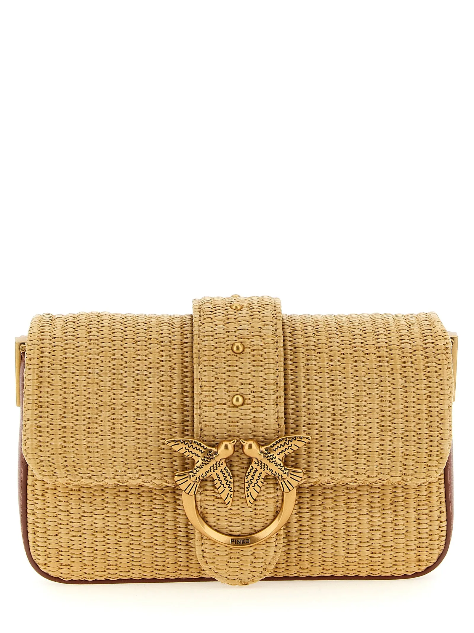 Mini Love Bag Slouchy Borse A Spalla E Tracolla Marrone