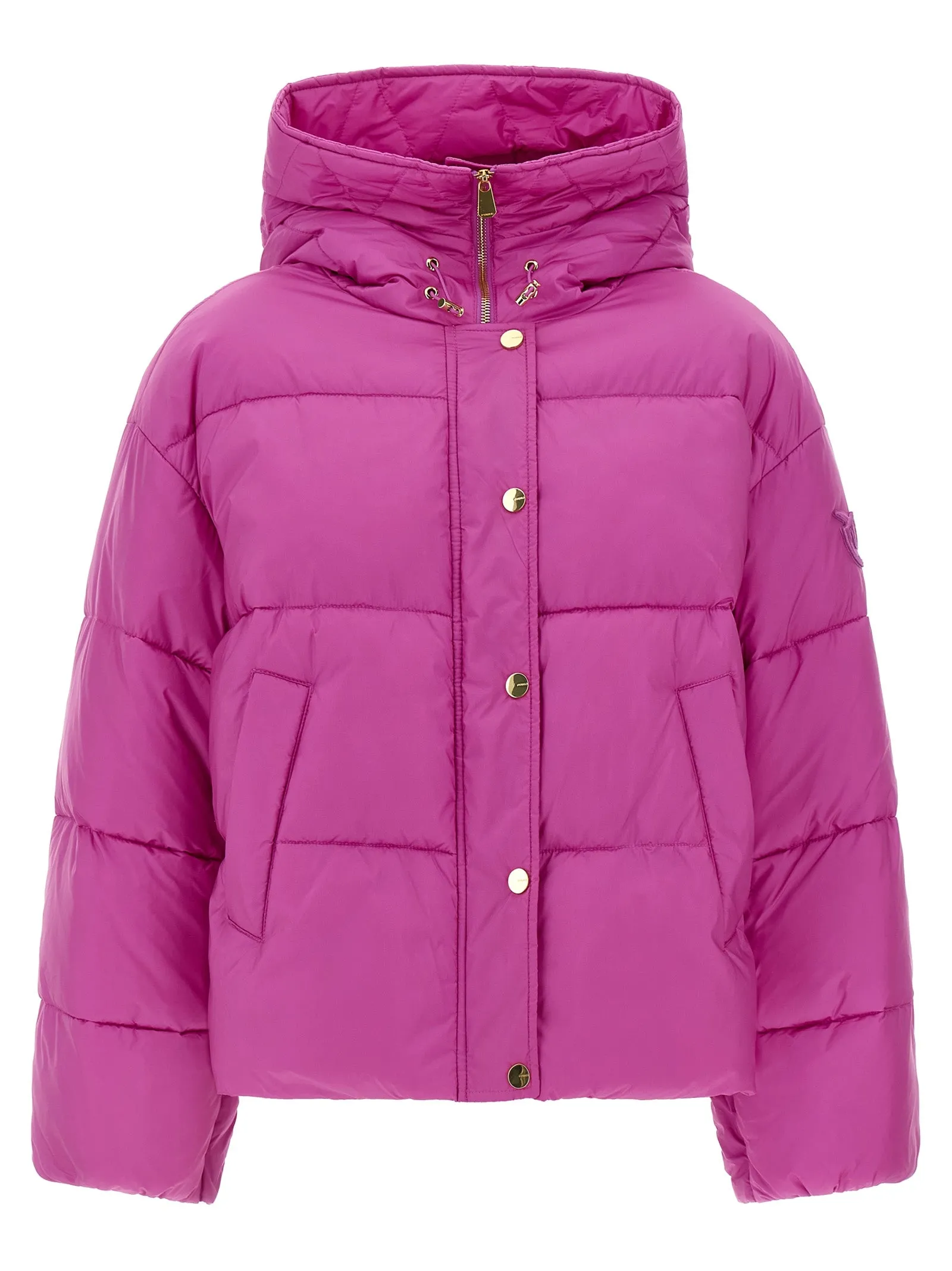 Impasto Puffer Jackets Viola