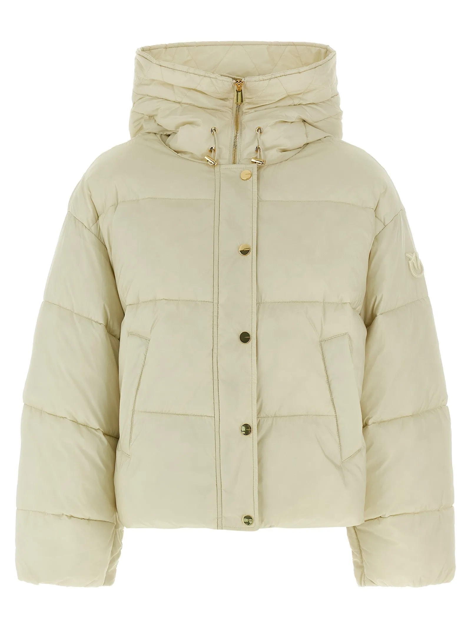 Impasto Puffer Jackets Bianco