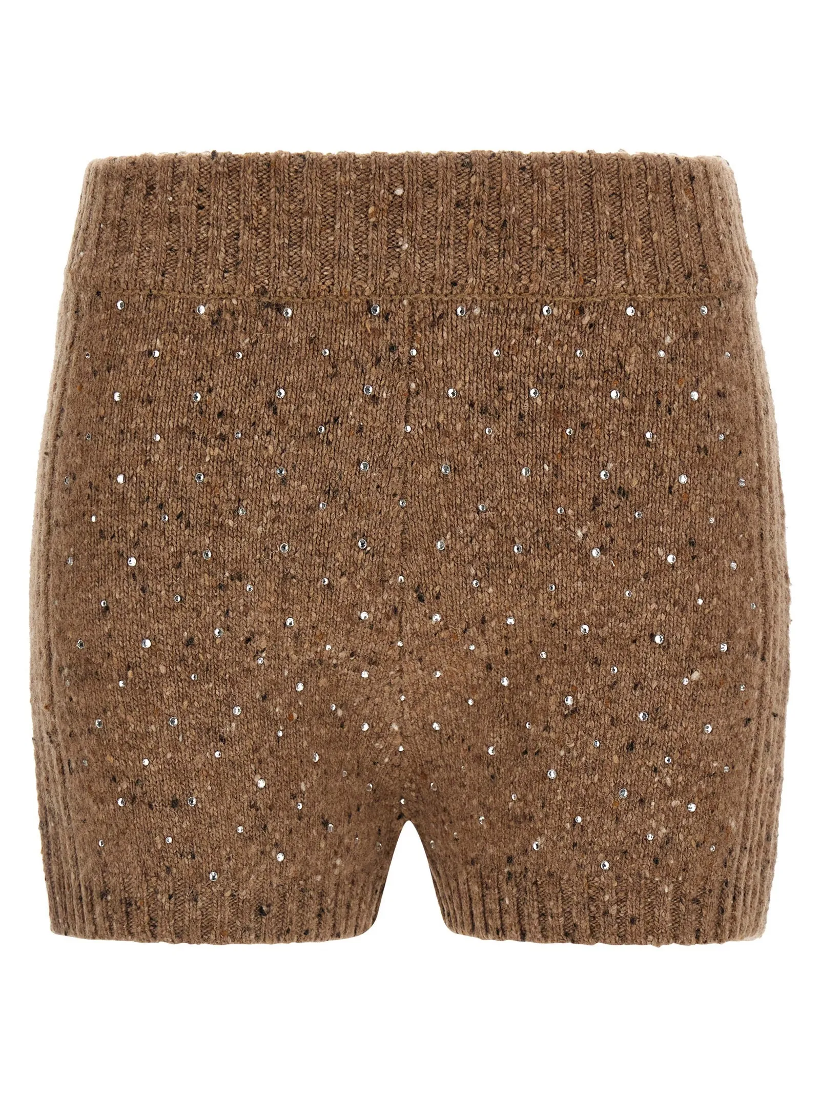 Wool Shorts Bermuda E Short Beige
