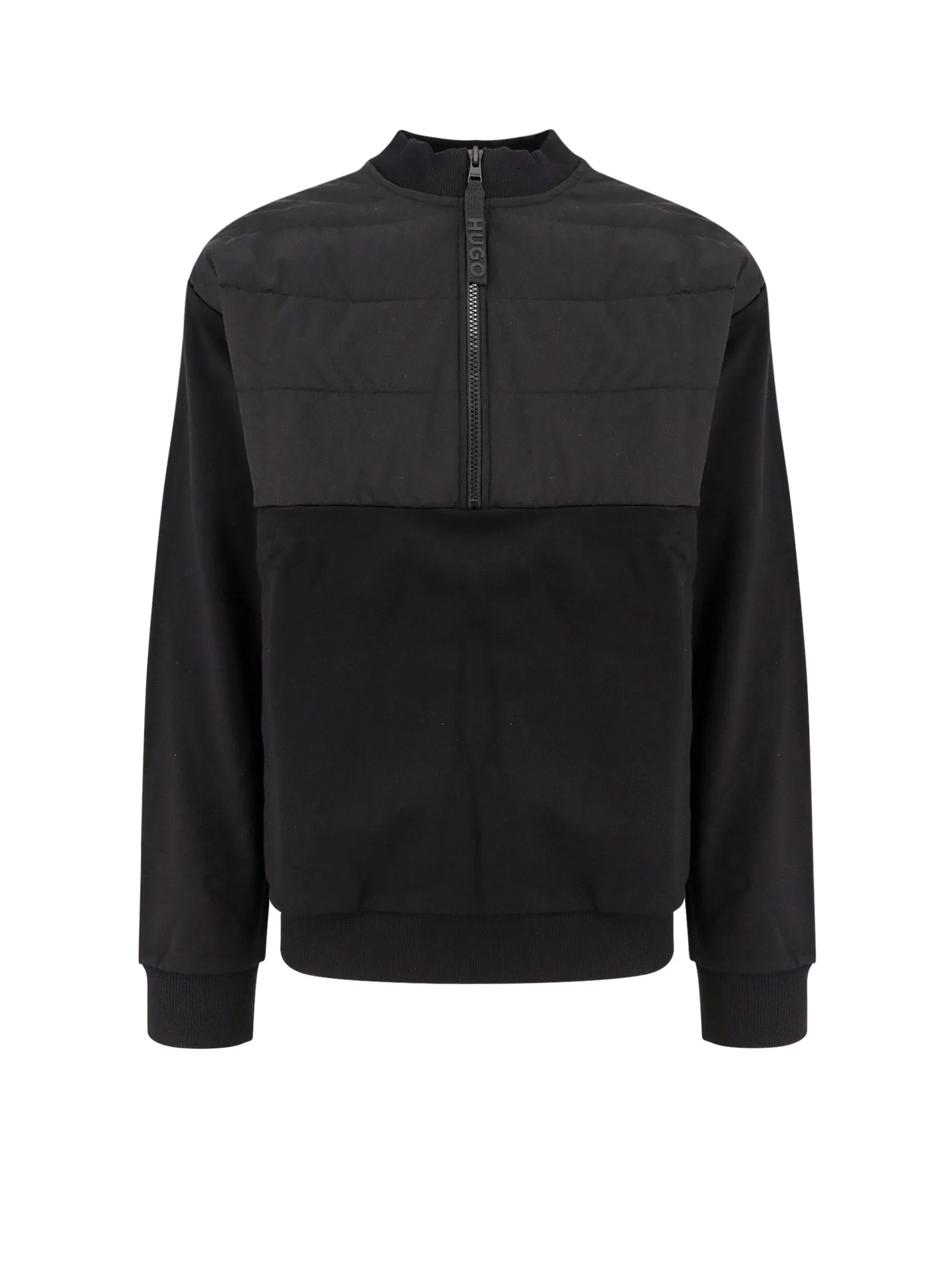 Cotton Padded Sweatshirt