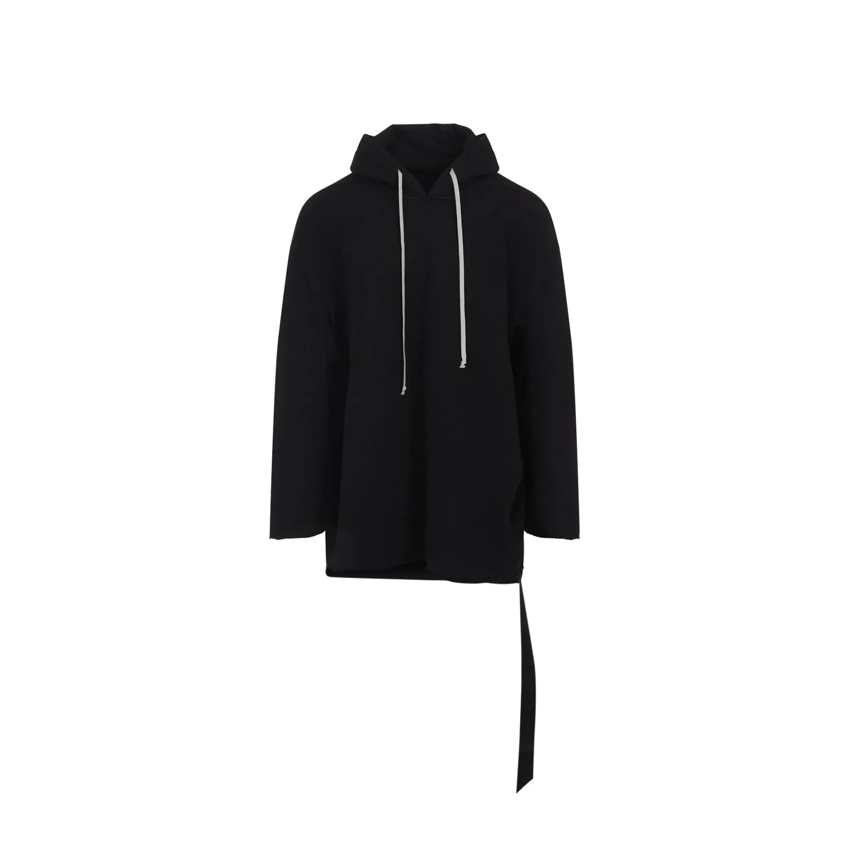Black Cotton Peter Hoodie