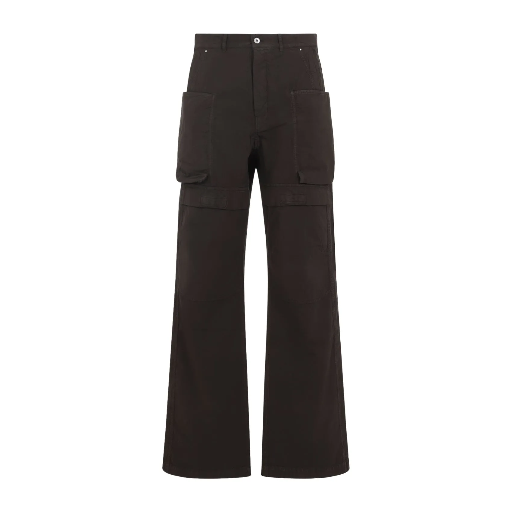 Dark Dust Brown Cotton Stefan Cargo Pants