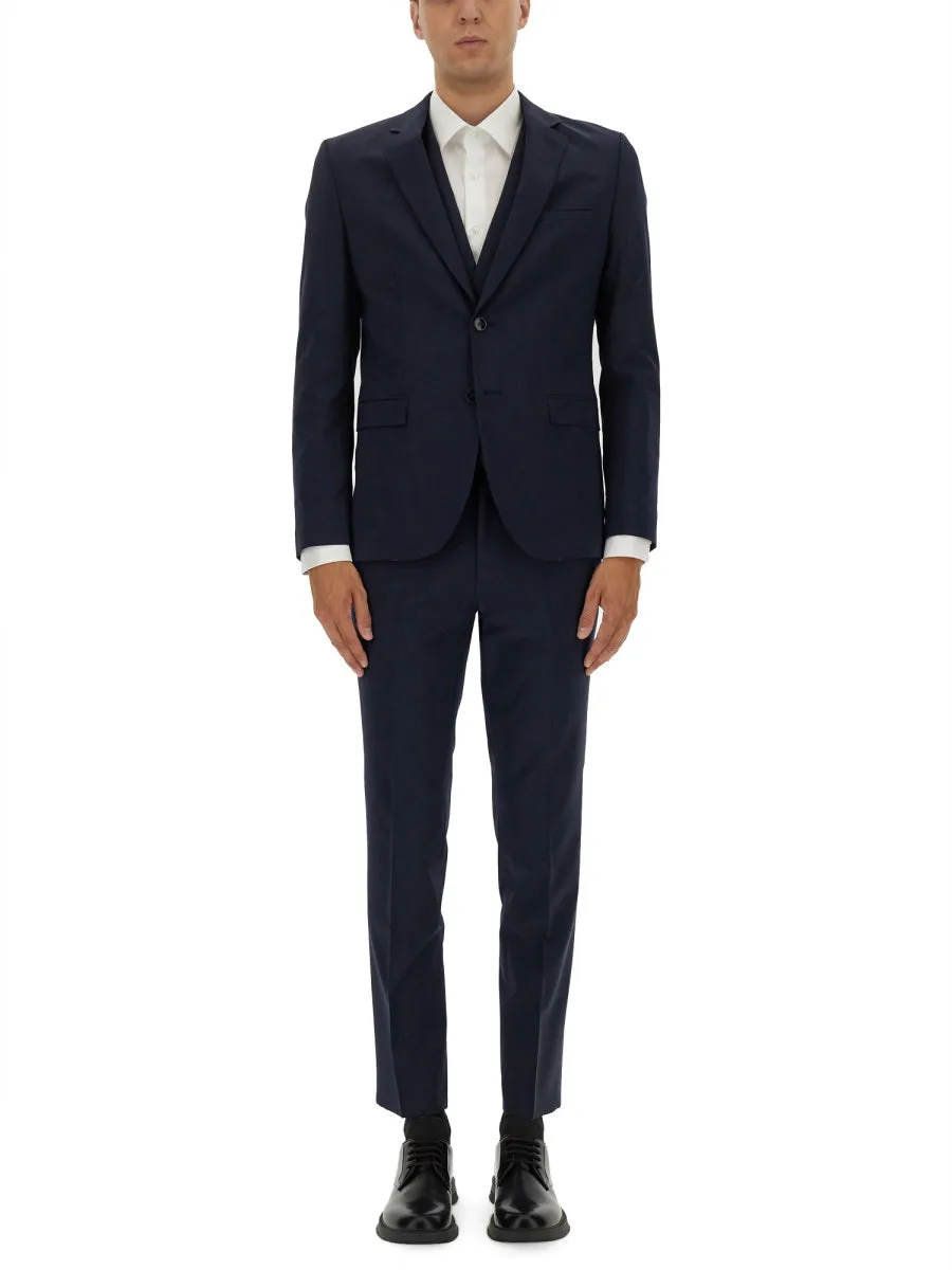 Slim Fit Three Piece Suit