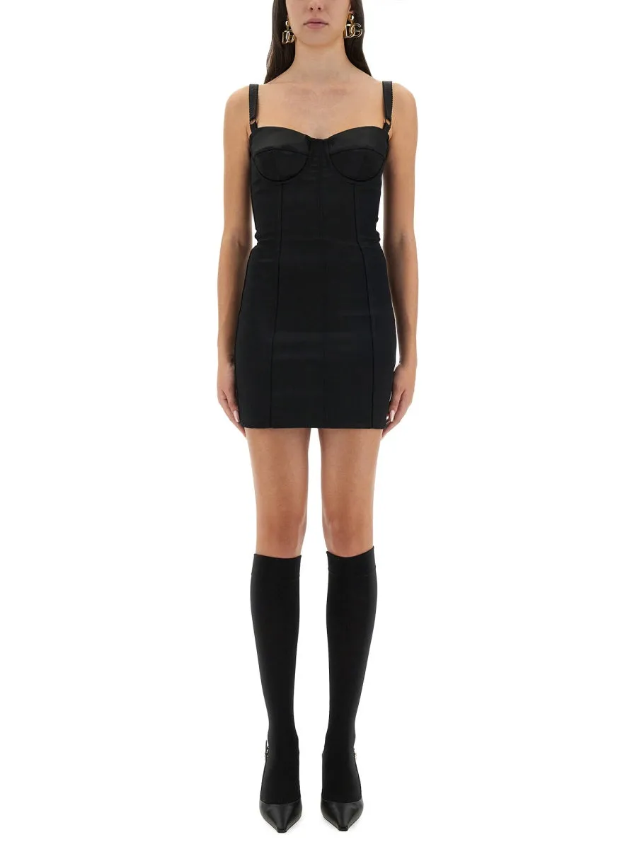 Mini Abito A Bustier