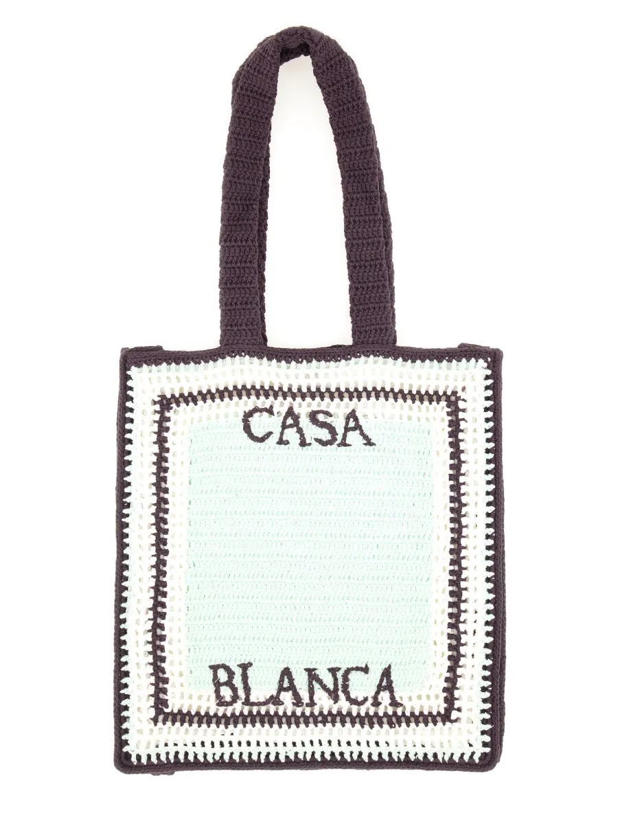 Crochet Bag With Logo