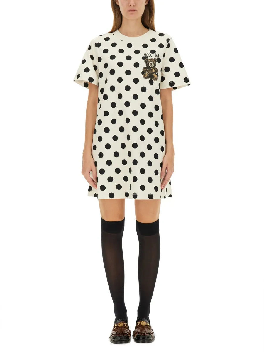 "Teddy Polka Dots" Dress