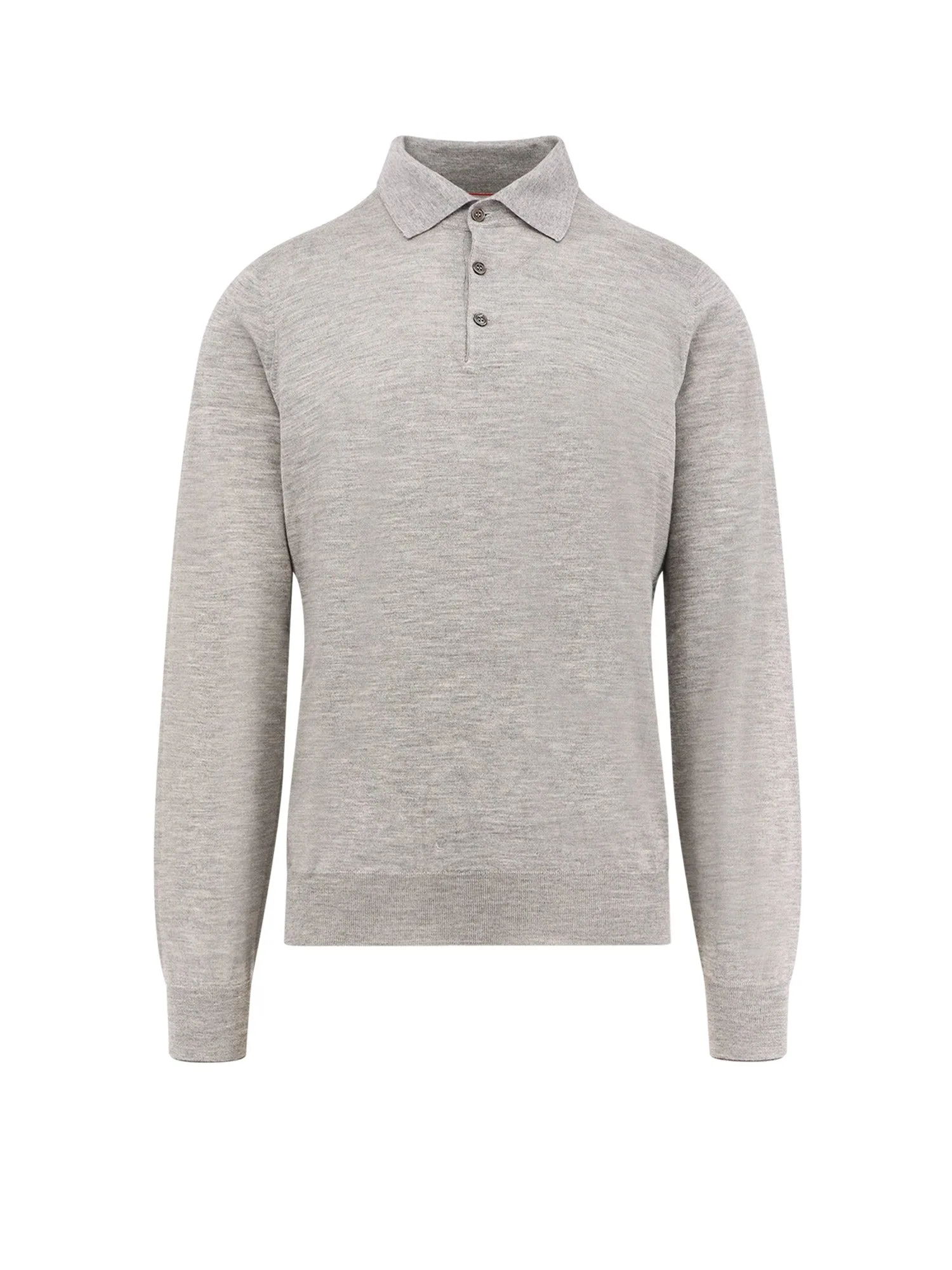 Cashmere And Silk Polo Shirt