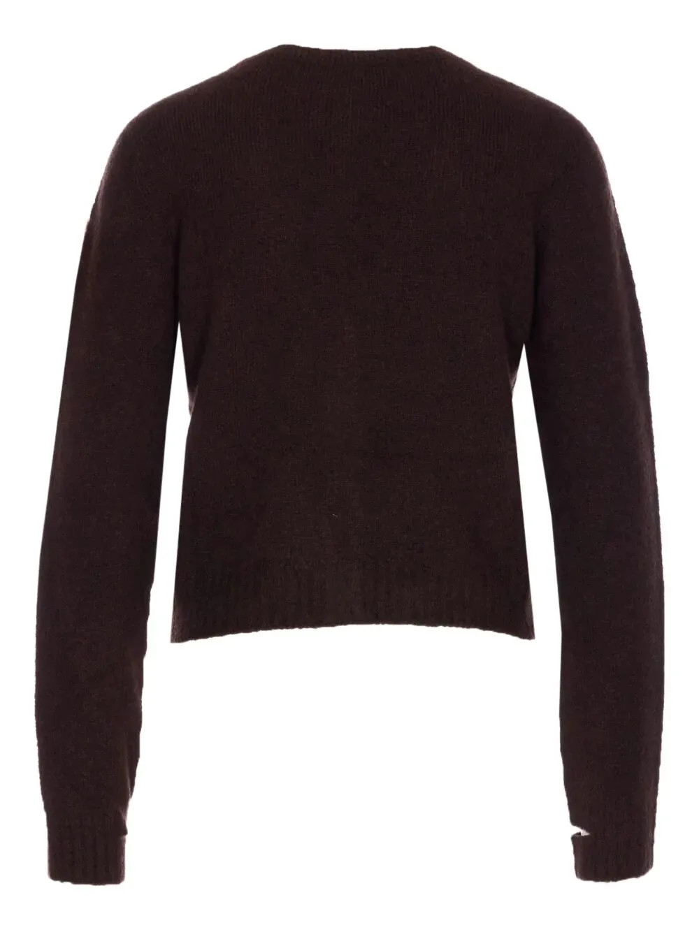 Red La Robe Castagna Merino Wool Mini Dress