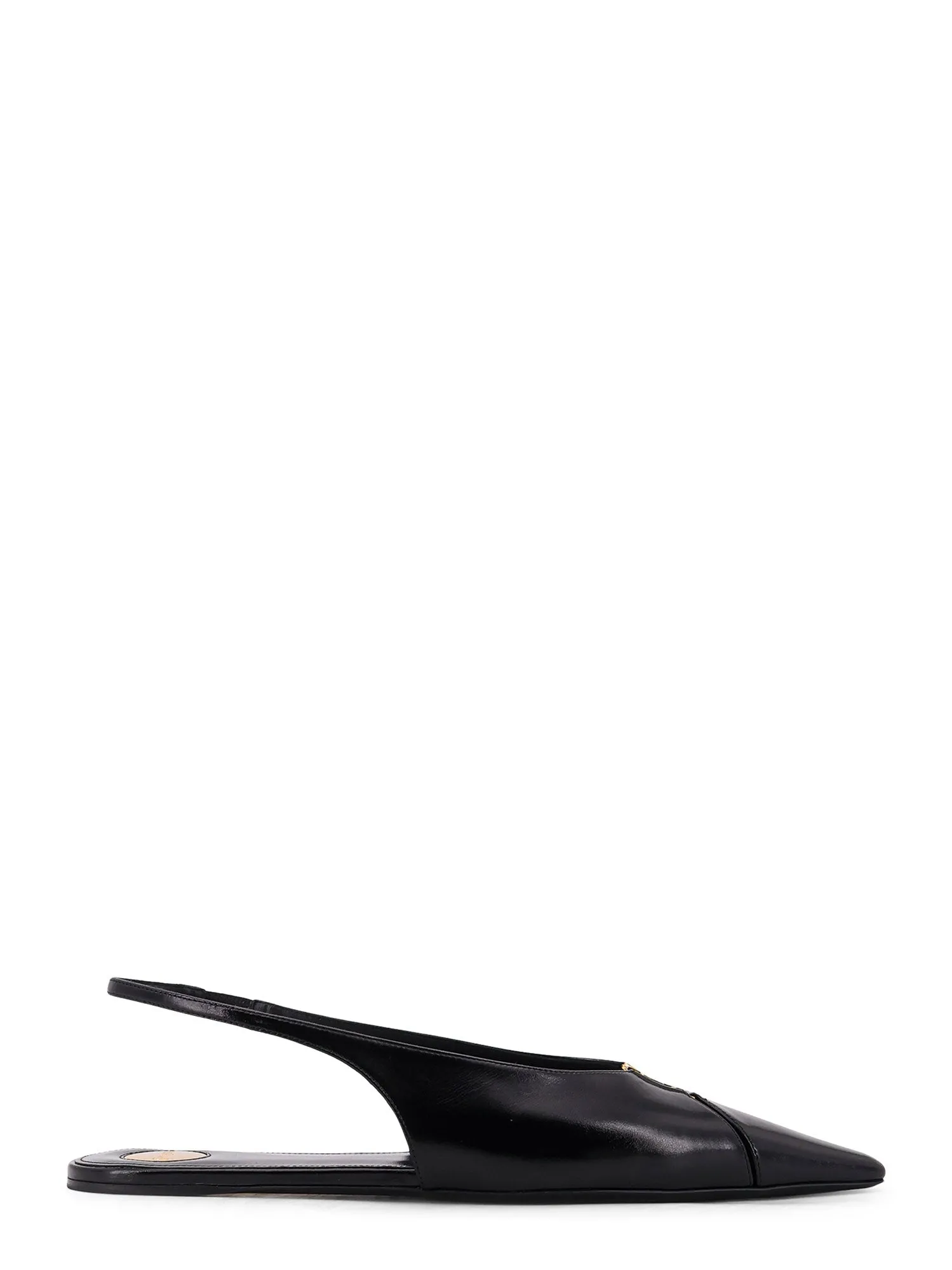 Babylone 00 Bal Leather Slingback Ballerinas