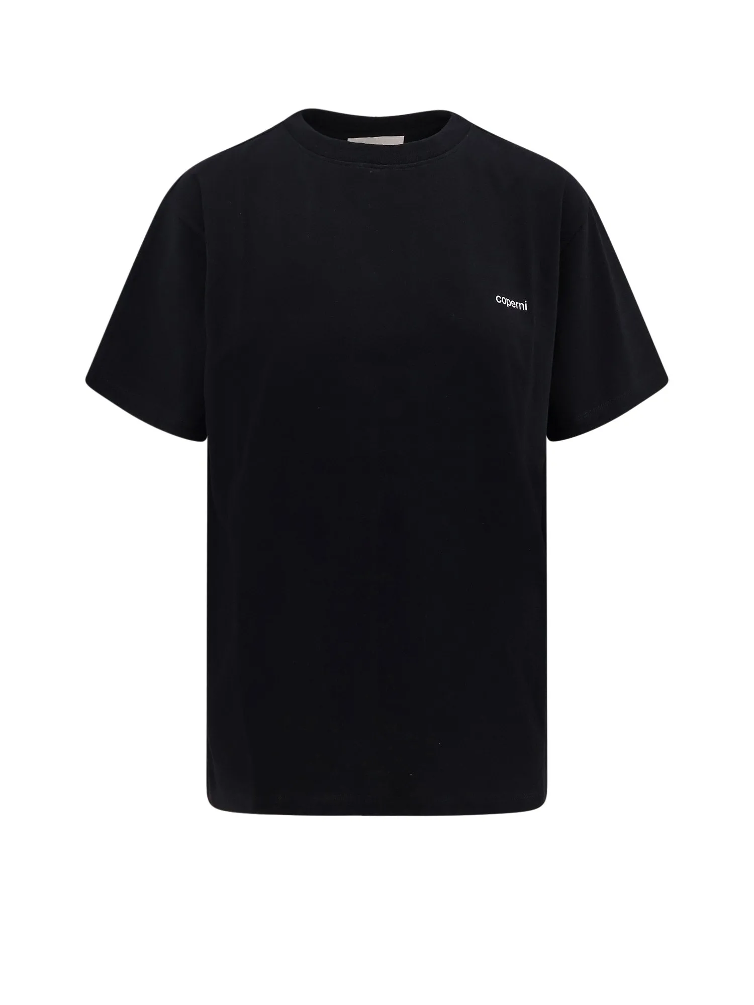 Knitted Boxy Tee Cotton T-Shirt