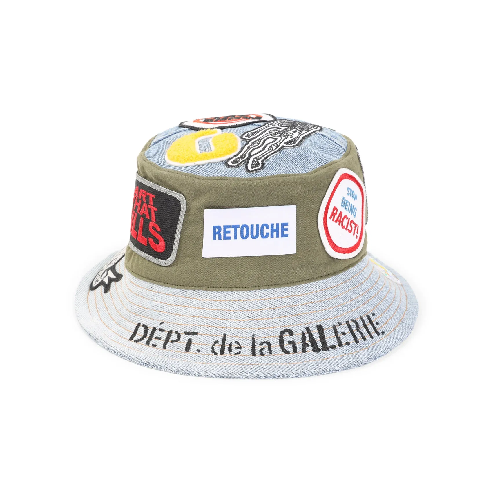 Light Blue Galerie Cotton Bucket Hat