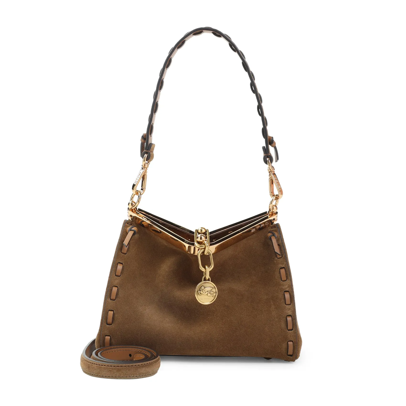 Brown Vela S Shoulder Bag