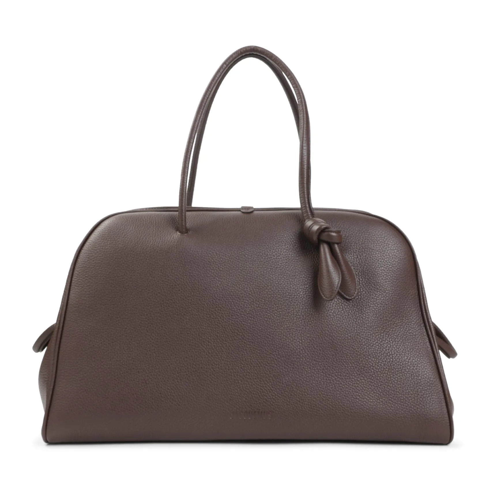 Dark Brown Le Grand Turismo Grained Leather Handbag
