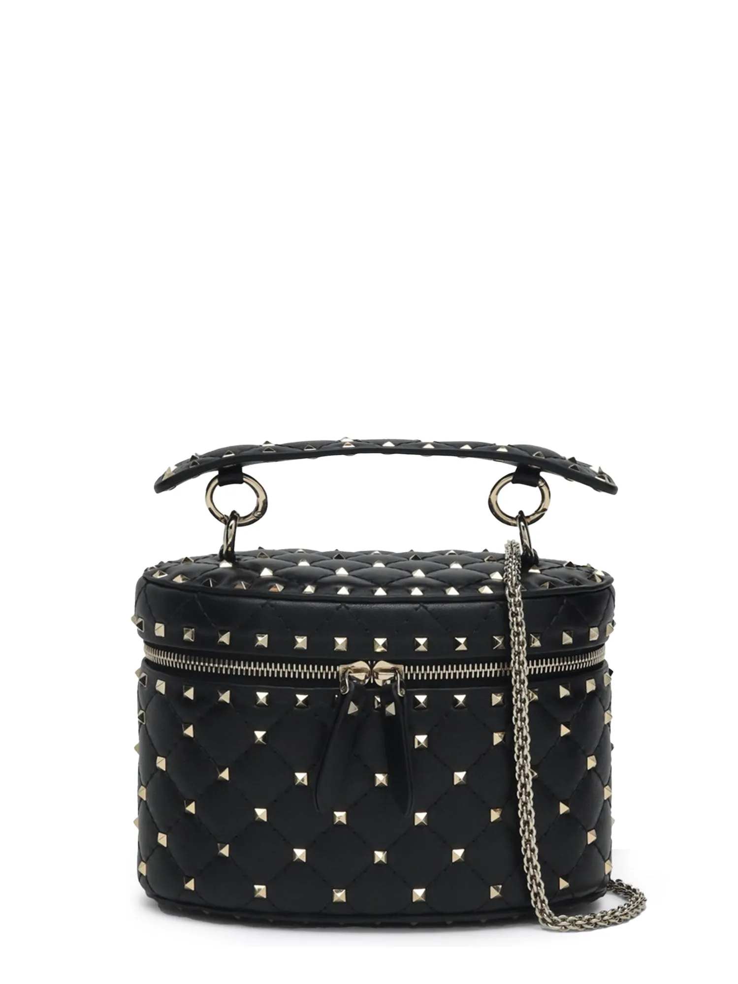 Rockstud Spike Leather Shoulder Bag