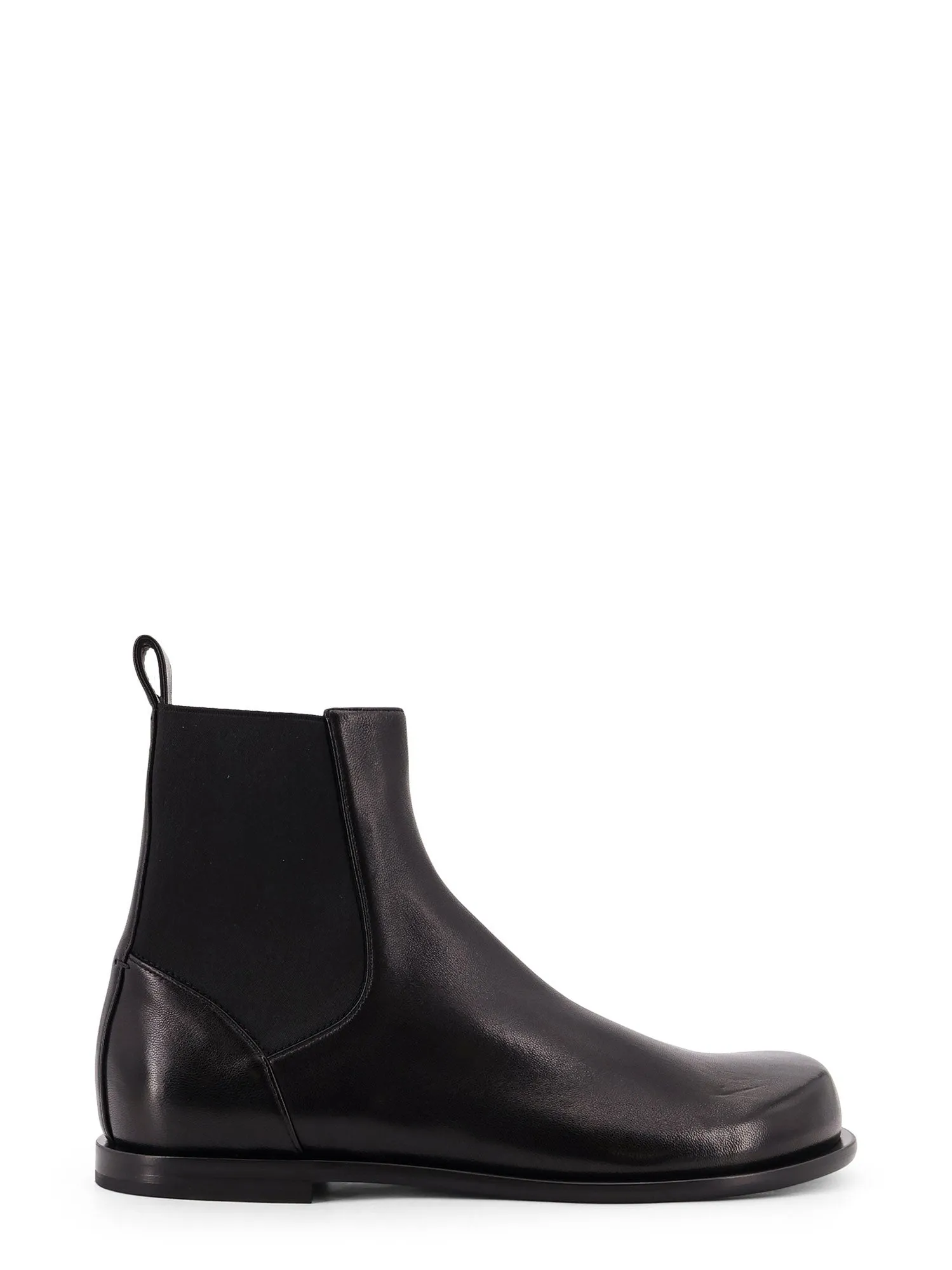 Chelsea Squared Ff Leather Boots