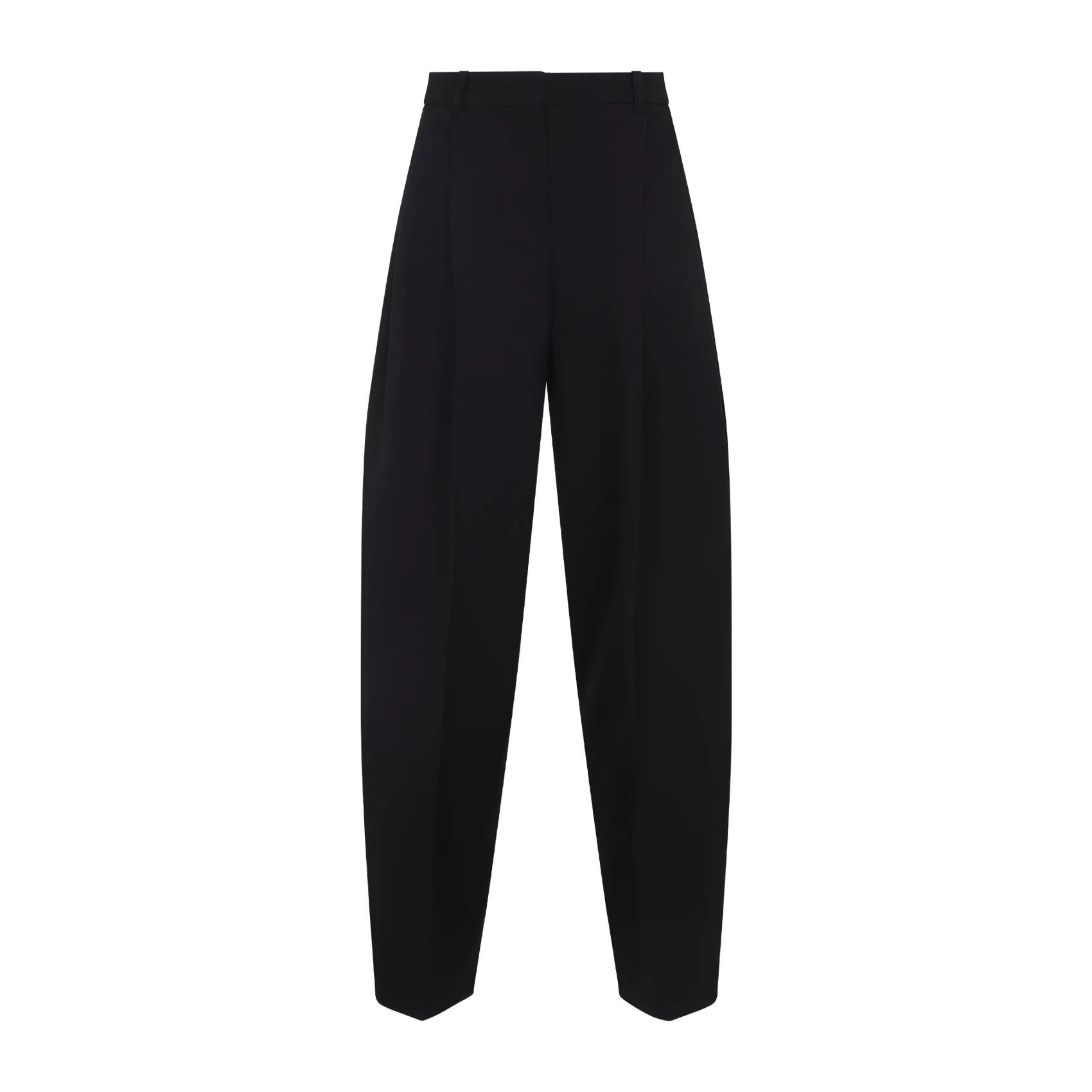 Black D`Homme Virgin Wool Pants