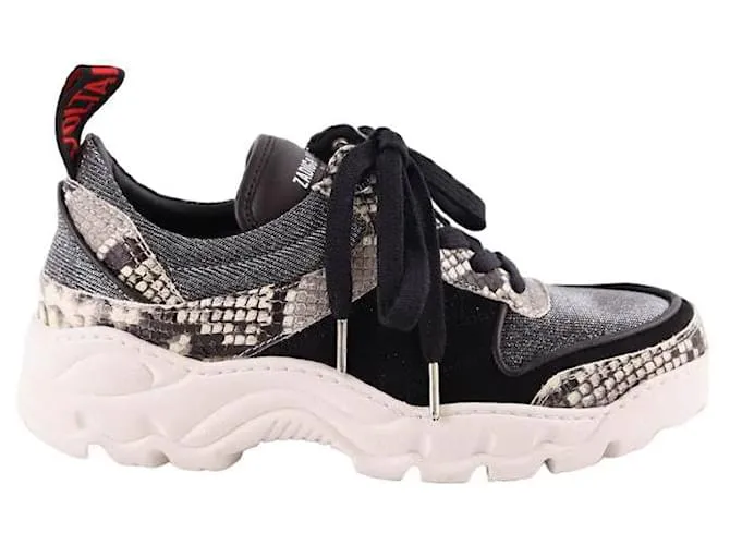 Zadig & Voltaire Sneaker in camoscio Nero