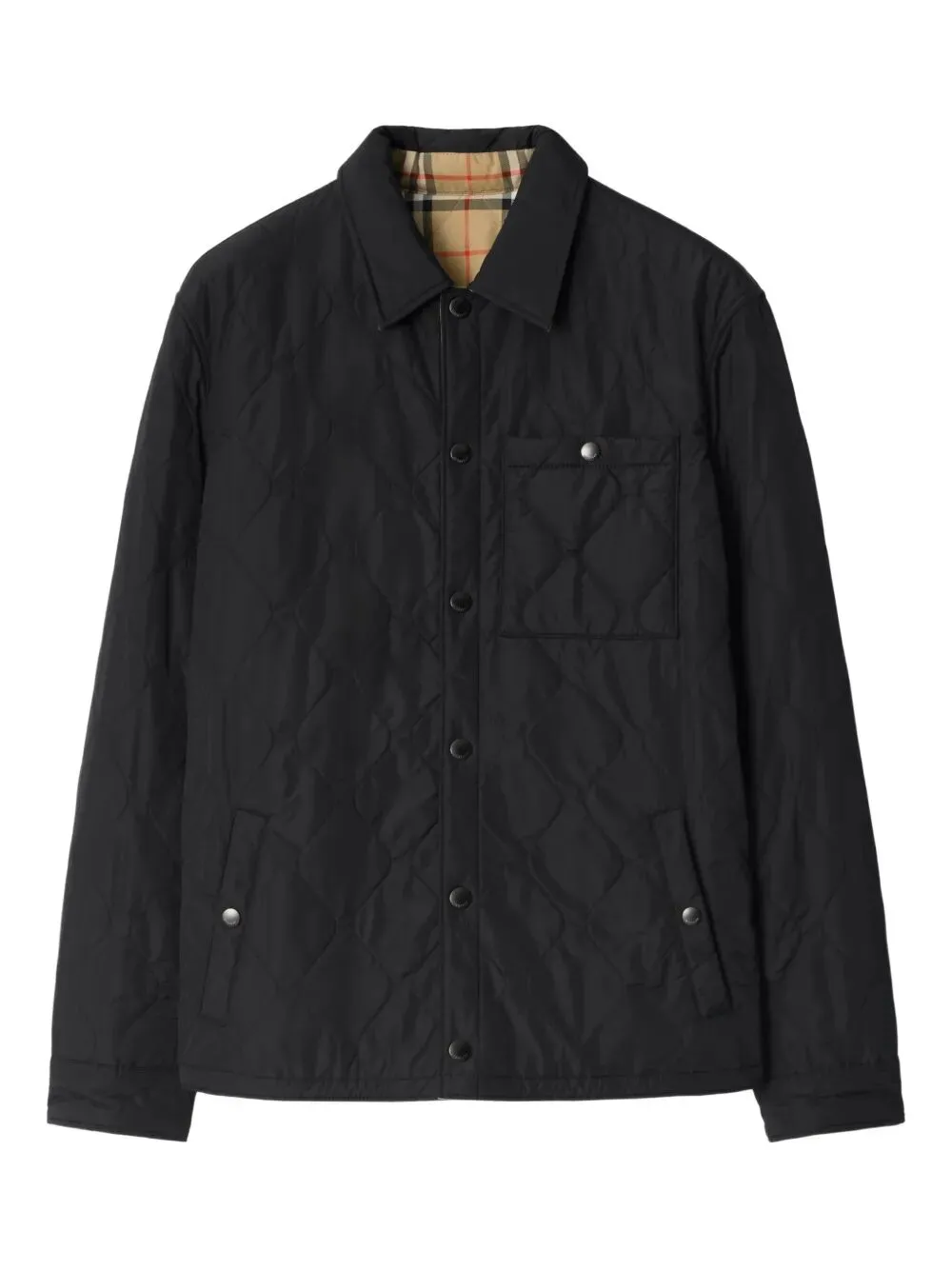 Giacca-Camicia Brighton Reversibile In Nylon Trapuntato