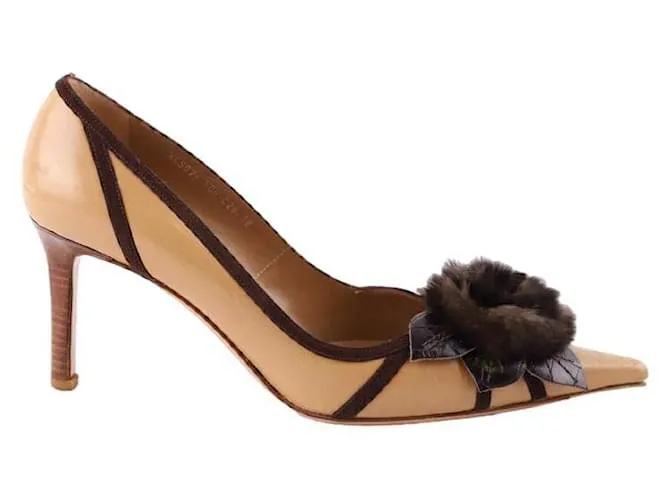 Valentino Tacchi in pelle Marrone