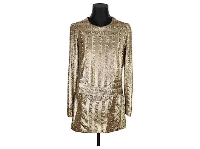 Zadig & Voltaire Abito dorato D'oro