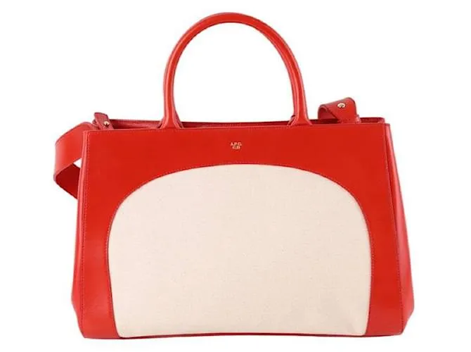 Apc Borsa in cotone Rosso