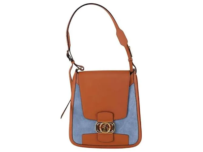 Lanvin Borsa a tracolla in pelle Marrone