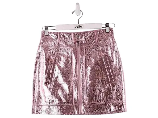 Zadig & Voltaire Gonna di pelle Rosa