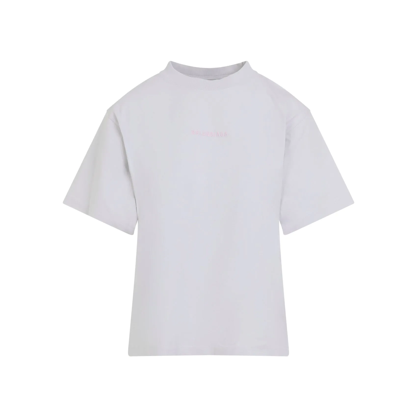 White Medium Fit Cotton T-Shirt