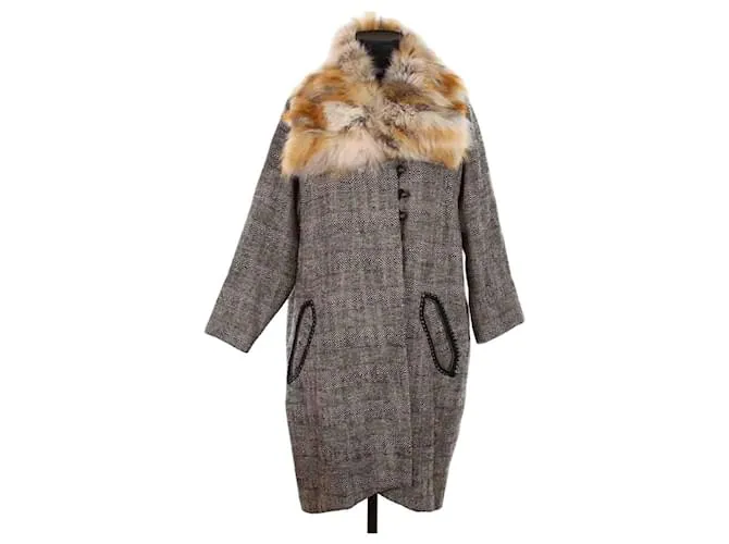 Isabel Marant Cappotto di lana Nero