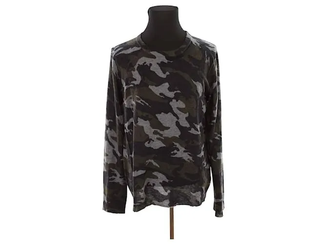 Zadig & Voltaire Maglione in cashmere grigio