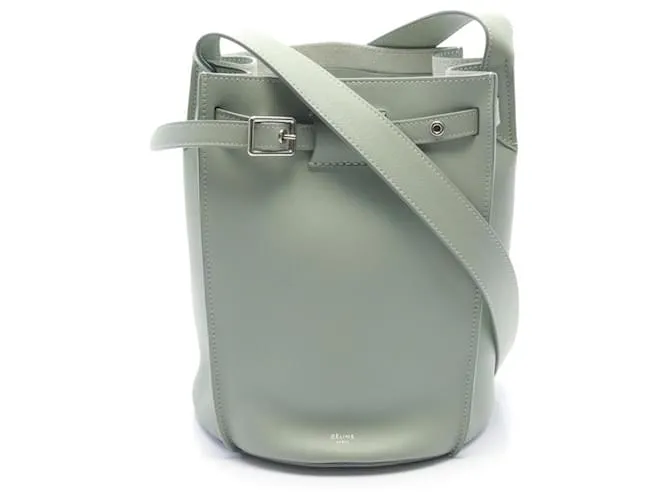 Céline Borsa a secchiello nano Big Bag di Celine Verde