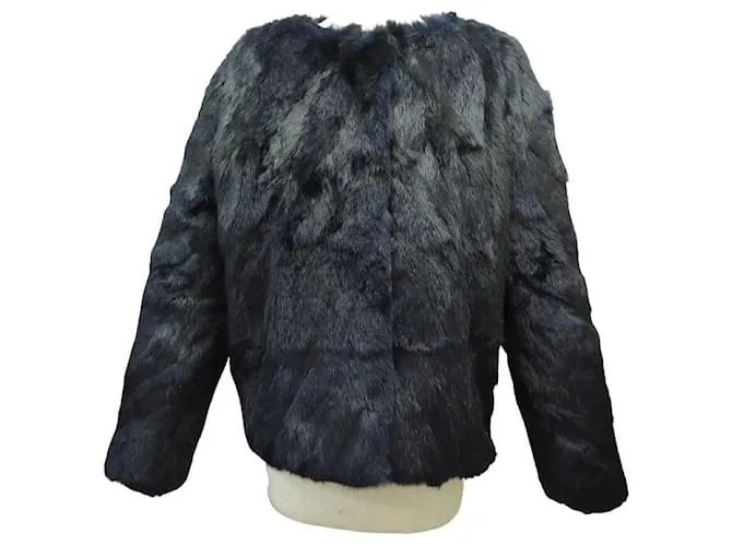 CAPPOTTO YVES SALOMON METEO INPELLE DI CONIGLIO M537560LLXXX 38 M