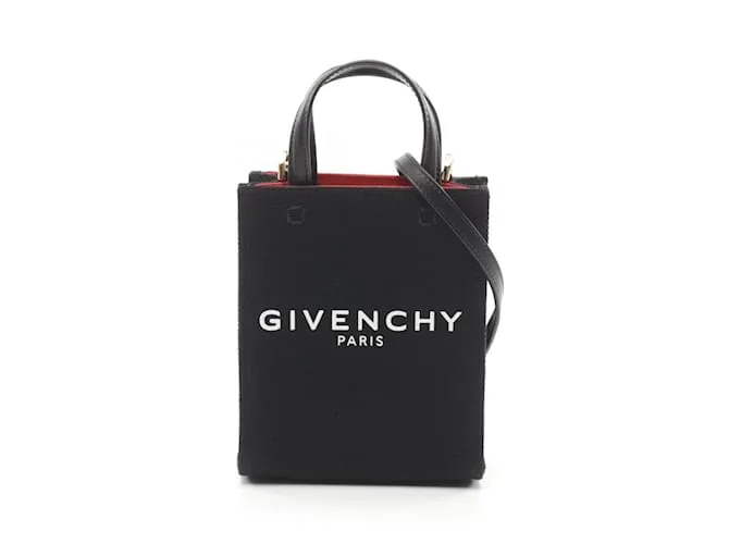 Borsa a mano verticale G-TOTE di Givenchy Nero