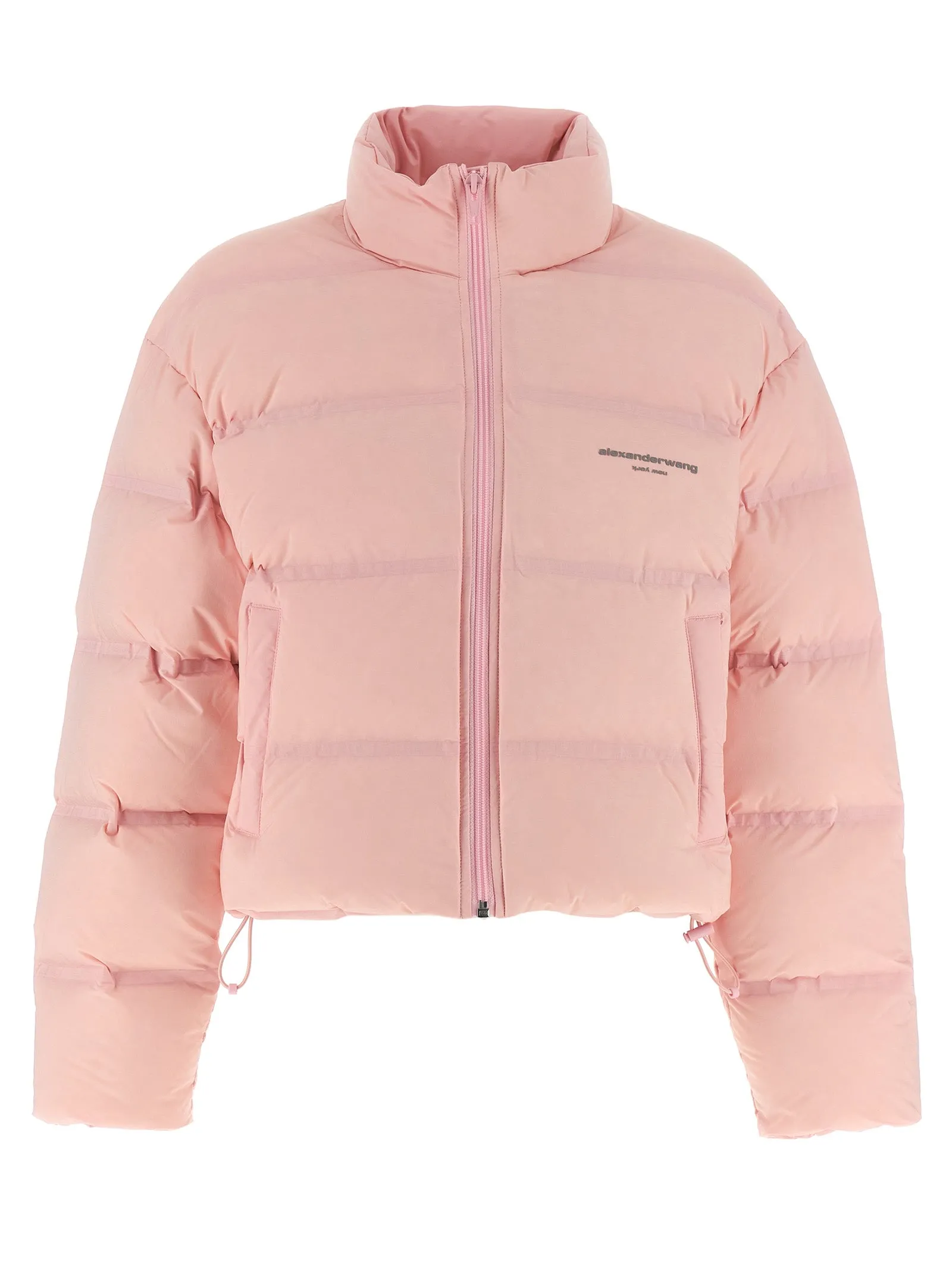 Cropped Down Jacket Puffer Jackets Rosa