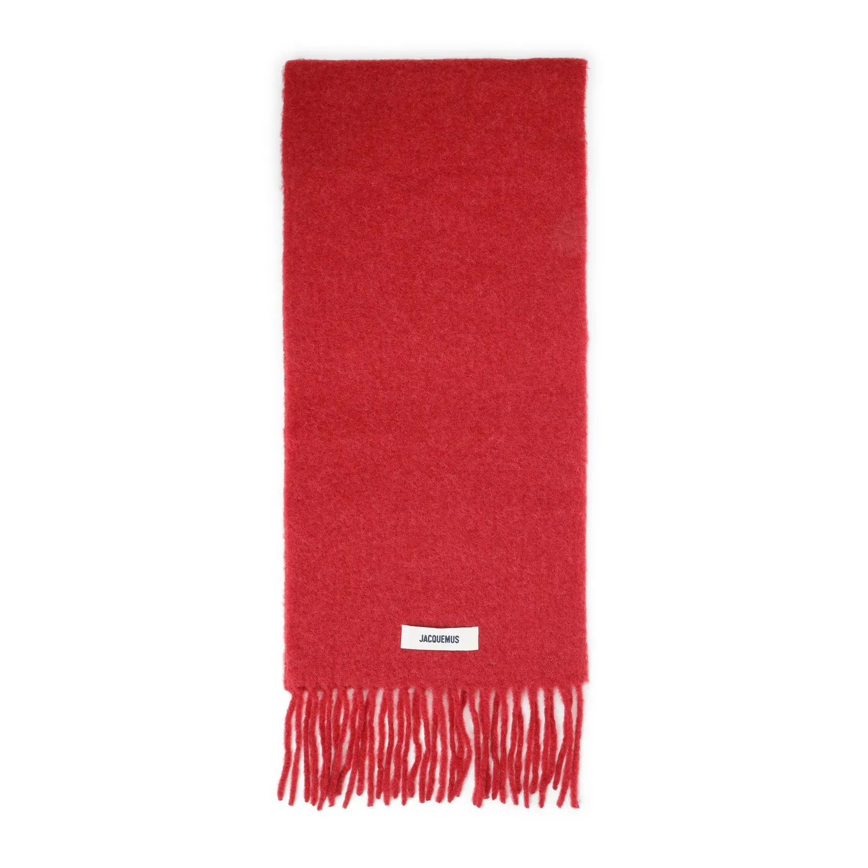 Dark Red Alpaca L Echarpe Carro Scarf
