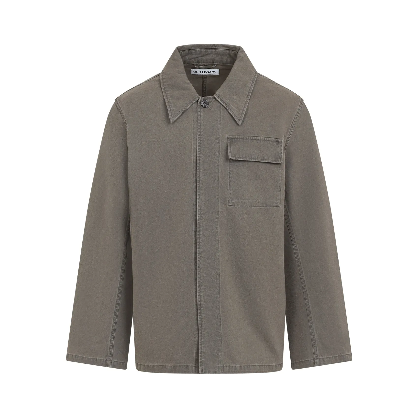 Ditch Green Cotton Dutch Work Jacket
