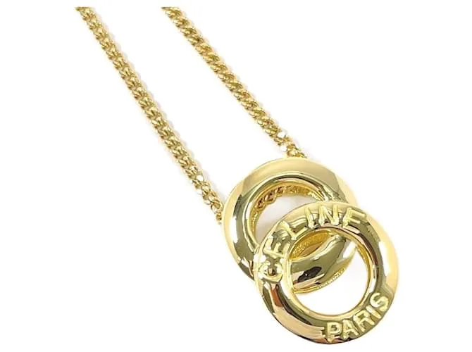 Céline Collana Celine Circle in oro giallo 18K