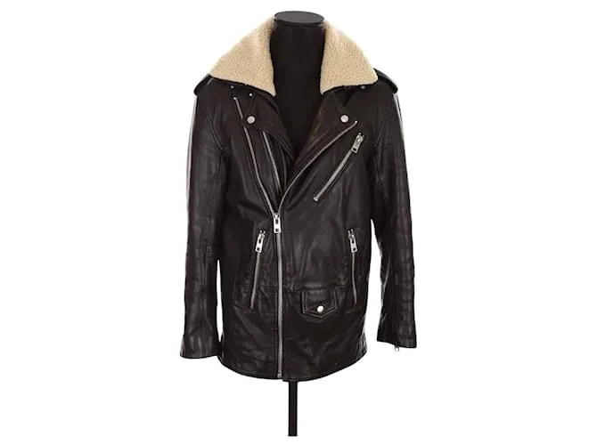 Zadig & Voltaire Giacca di pelle in pelle Nero