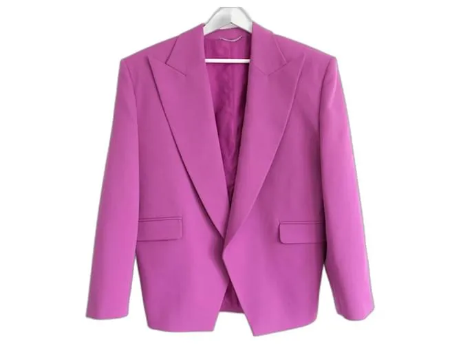 Blazer in lana oversize Magda Butrym. Rosa