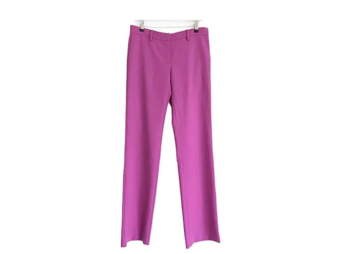 Pantaloni larghi su misura Magda Butrym Rosa Viola