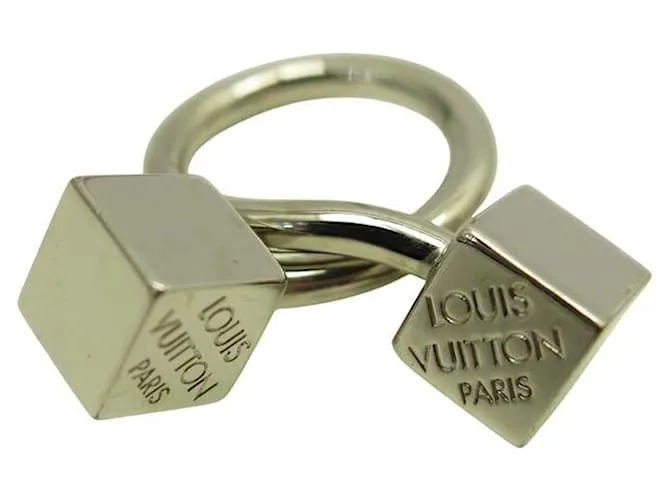 ANELLO SCARF INTRECCIATO LOUIS VUITTON 50 ANELLO IN ACCIAIO PALLADIO Argento