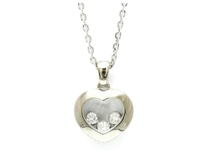 Collana a cuore Happy Diamond di Chopard Argento